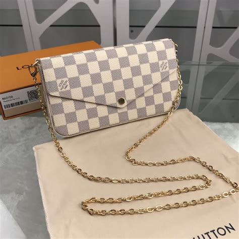 louis vuitton felicie pochette damier|lv bosphore pochette damier azur.